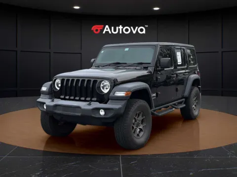 Black 2018 Jeep Wrangler Unlimited Sport for sale in Forest, VA