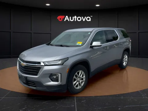 Gray 2023 Chevrolet Traverse LS for sale in Forest, VA
