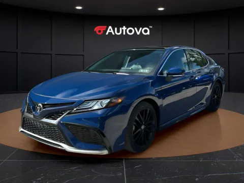 Blue 2023 Toyota Camry XSE for sale in Forest, VA