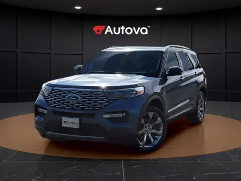 Blue 2020 Ford Explorer Platinum for sale in Forest, VA