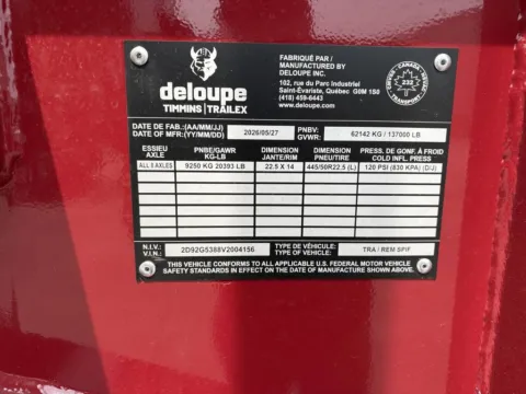 More photos of 2027 Deloupe GB53 at Wieland Truck & Trailer - Saginaw, MI