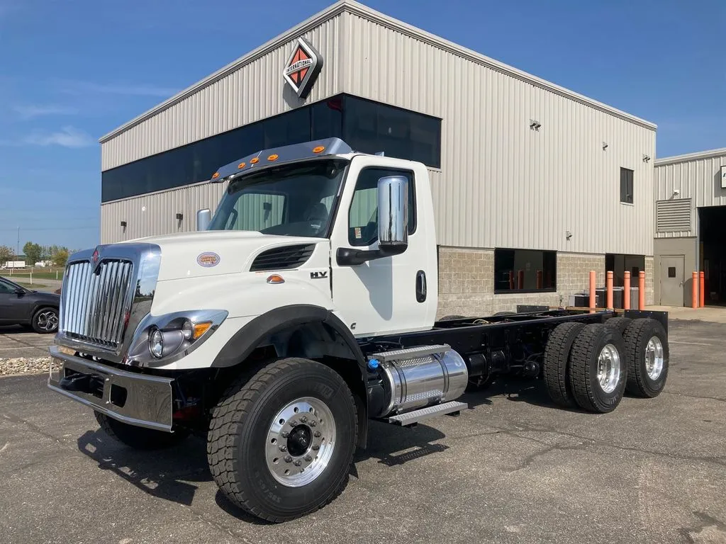 White 2026 International HV Series 607 for sale in Saginaw, MI