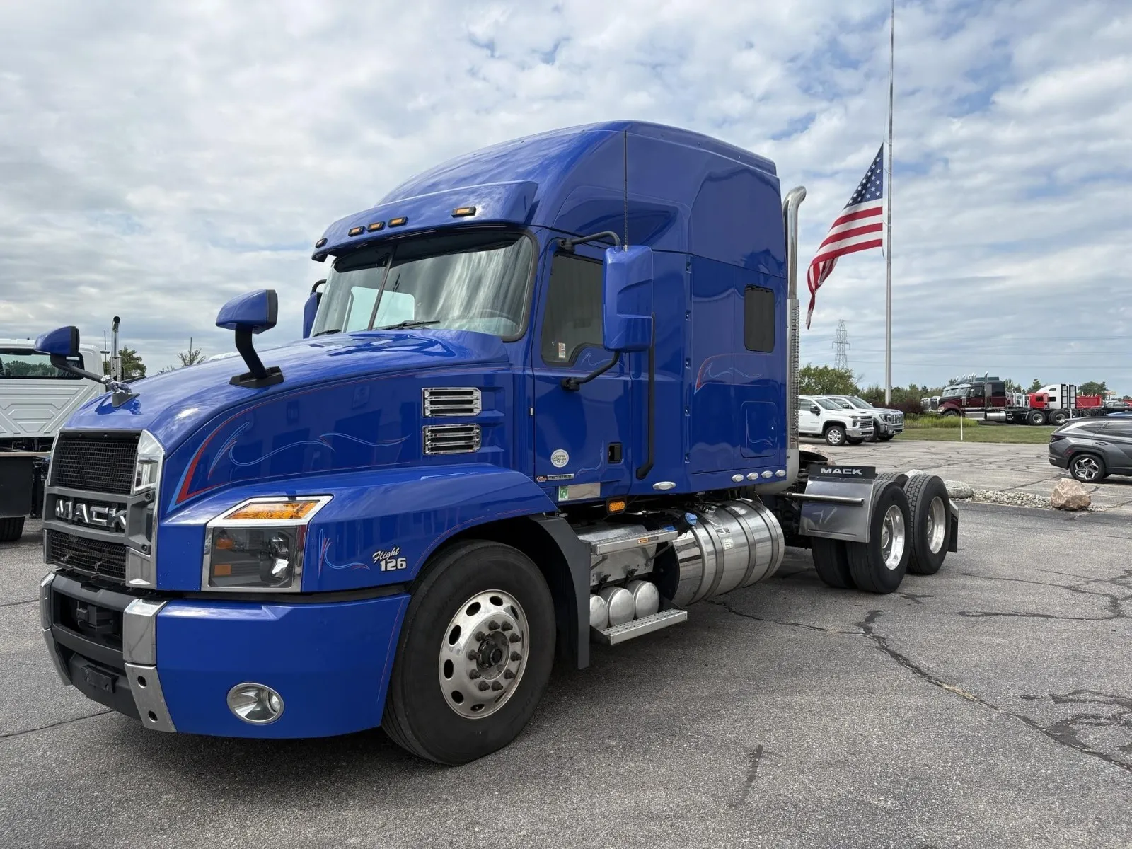 Blue 2020 Mack Anthem 64T for sale in Saginaw, MI
