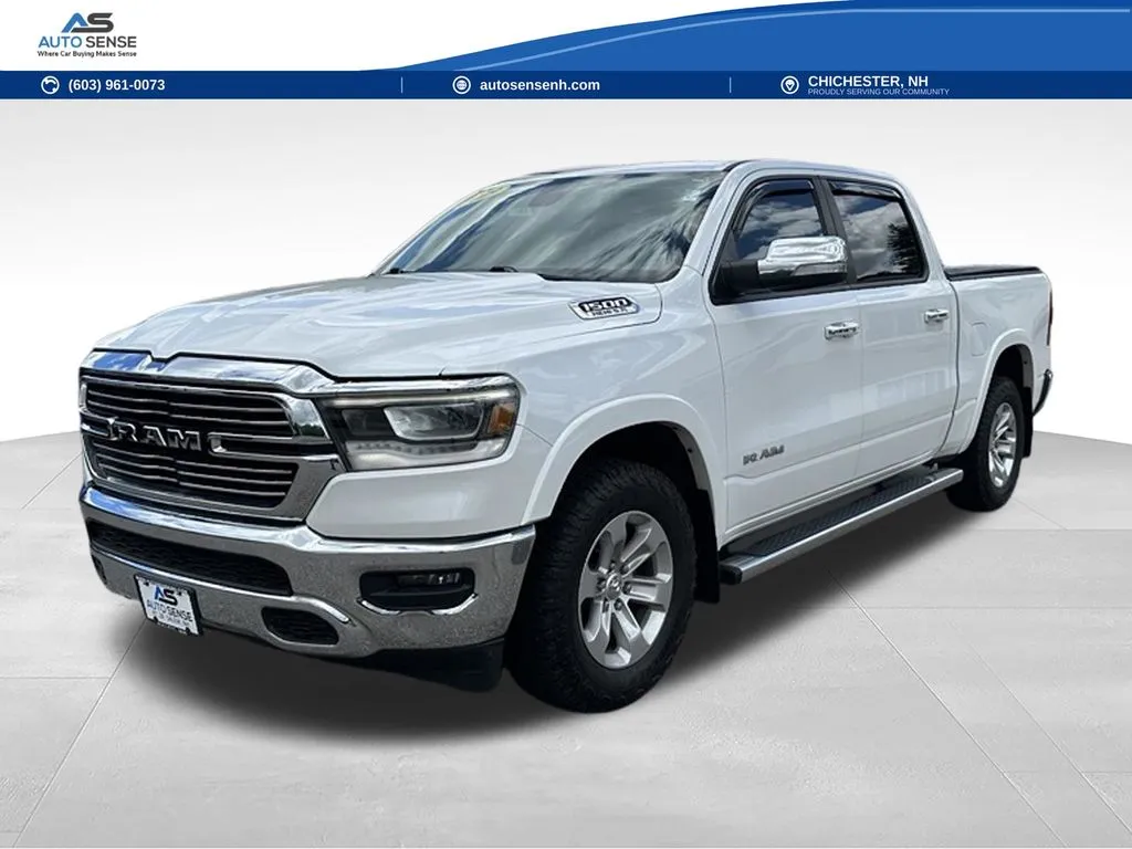 White 2019 Ram 1500 Laramie for sale in Chichester, NH