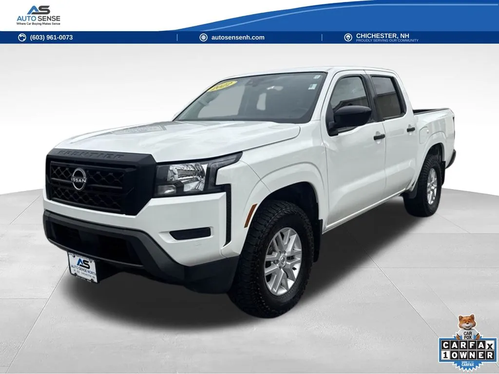 White 2022 Nissan Frontier S for sale in Chichester, NH