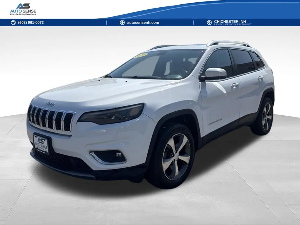 White 2019 Jeep Cherokee Limited for sale in Chichester, NH