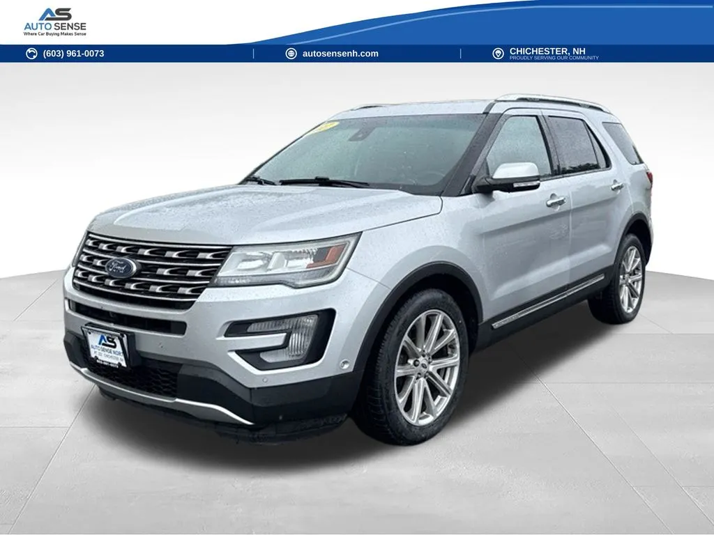Silver 2017 Ford Explorer Limited for sale in Chichester, NH