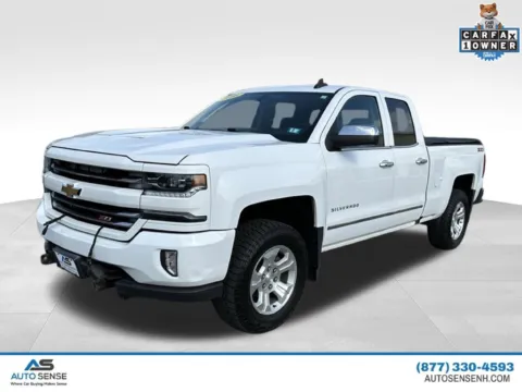 White 2016 Chevrolet Silverado 1500 LTZ for sale in Chichester, NH