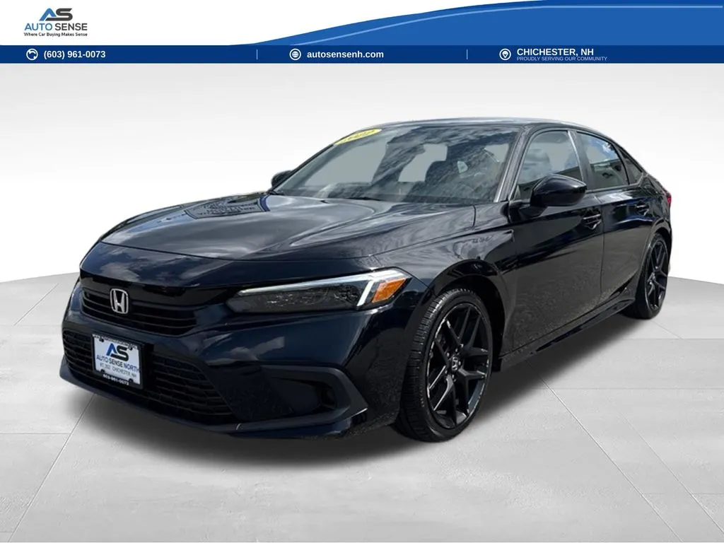 Black 2022 Honda Civic Sport for sale in Chichester, NH