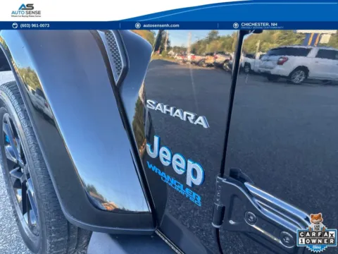 Another view of 2022 Jeep Wrangler Unlimited Sahara 4xe for sale in Chichester, NH at Auto Sense North