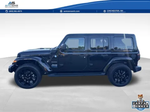 Photos of 2022 Jeep Wrangler Unlimited Sahara 4xe for sale in Chichester, NH at Auto Sense North