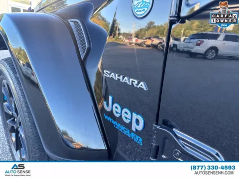 Another view of 2022 Jeep Wrangler Unlimited Sahara 4xe for sale in Chichester, NH at Auto Sense North