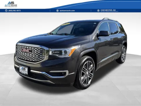 Gray 2017 GMC Acadia Denali for sale in Chichester, NH