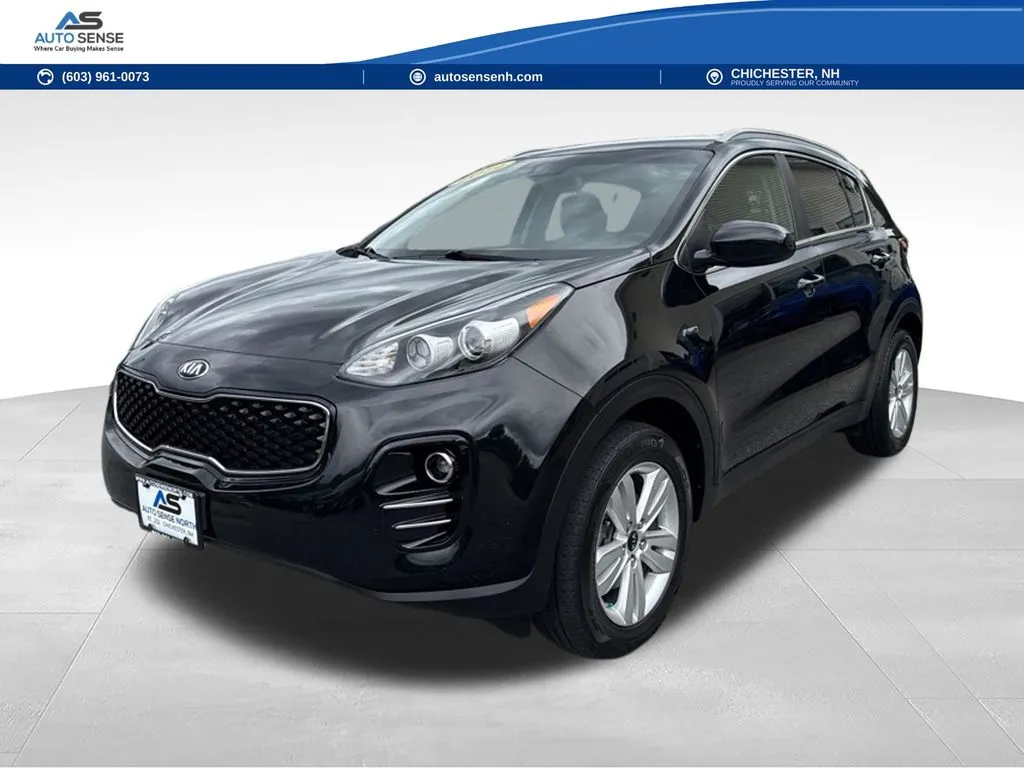 Black 2019 Kia Sportage LX for sale in Chichester, NH