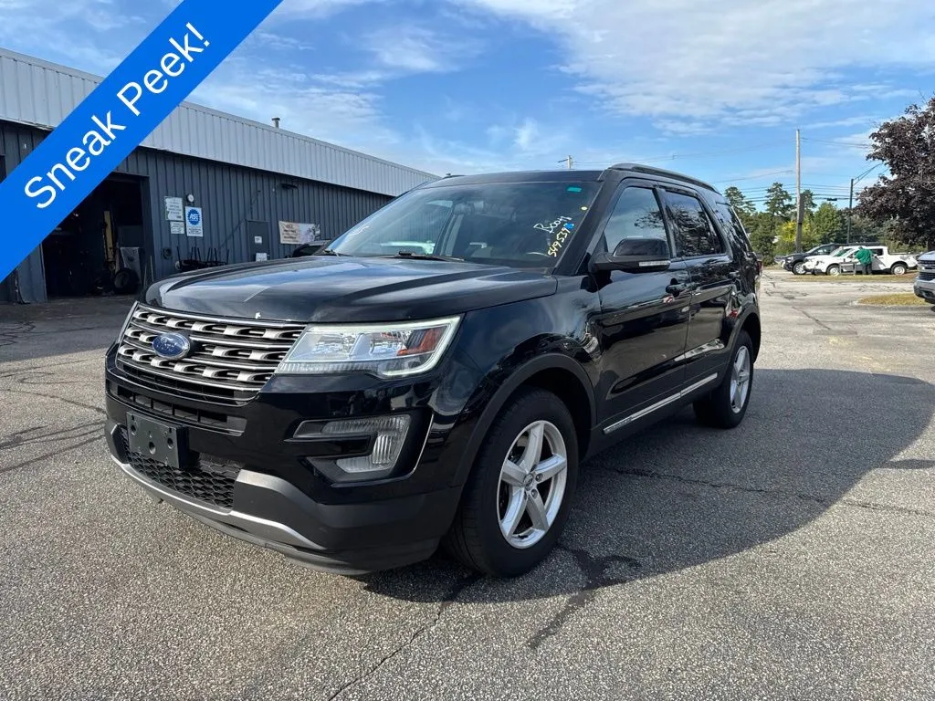 Black 2017 Ford Explorer XLT for sale in Chichester, NH