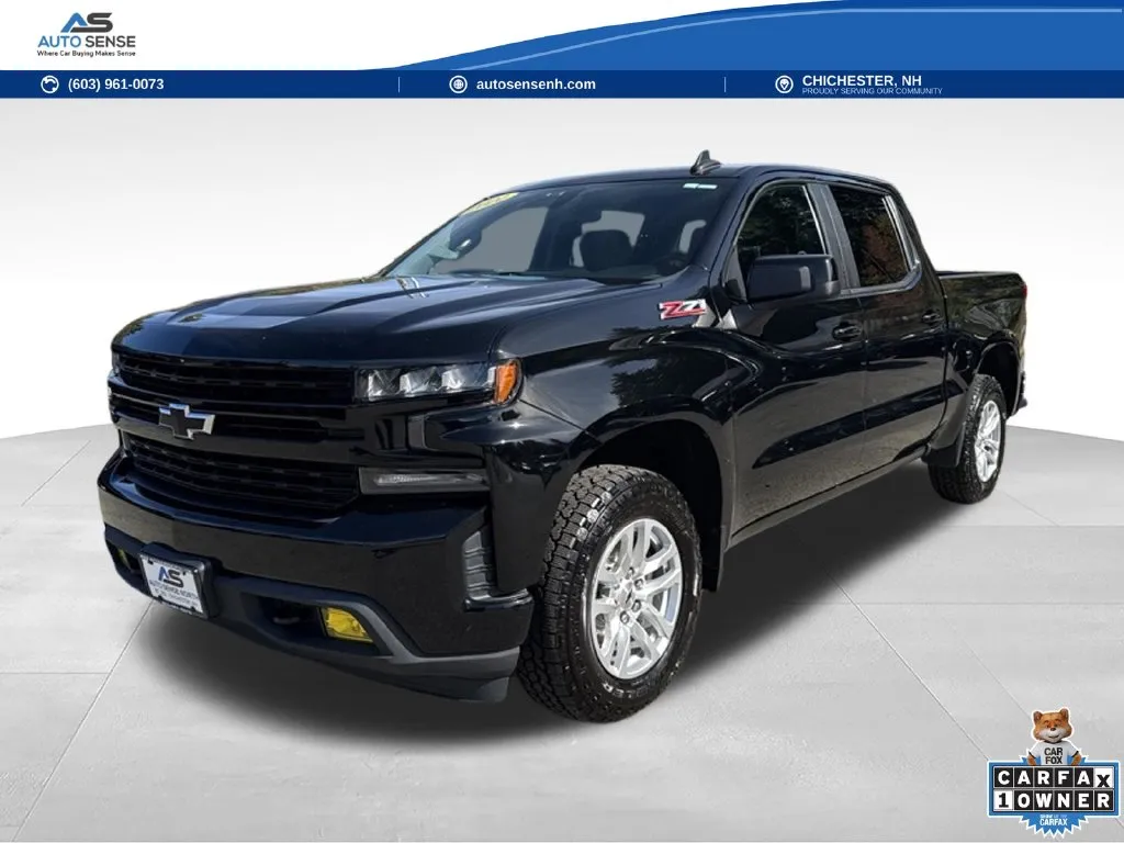 Black 2020 Chevrolet Silverado 1500 RST for sale in Chichester, NH