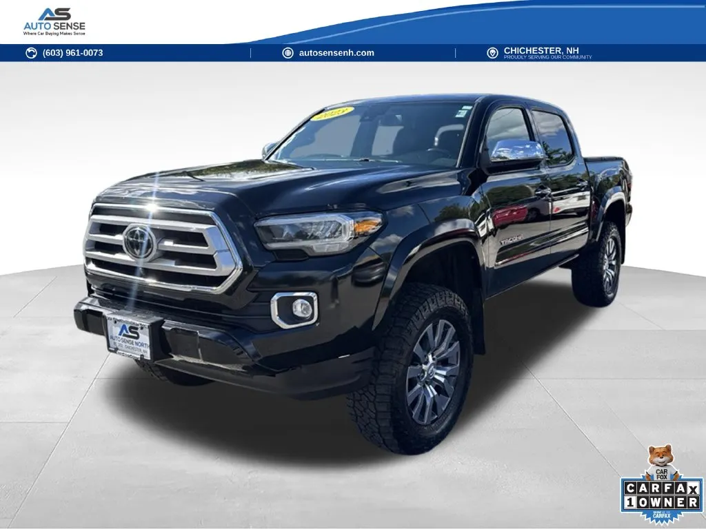 Black 2023 Toyota Tacoma Limited for sale in Chichester, NH