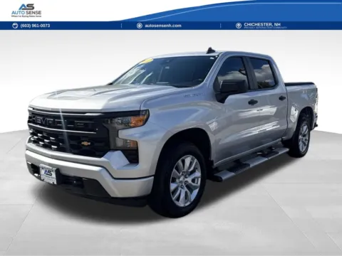 Silver 2022 Chevrolet Silverado 1500 Custom for sale in Chichester, NH