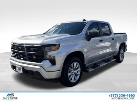 Silver 2022 Chevrolet Silverado 1500 Custom for sale in Chichester, NH