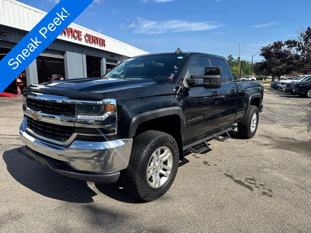 Black 2017 Chevrolet Silverado 1500 LT for sale in Chichester, NH