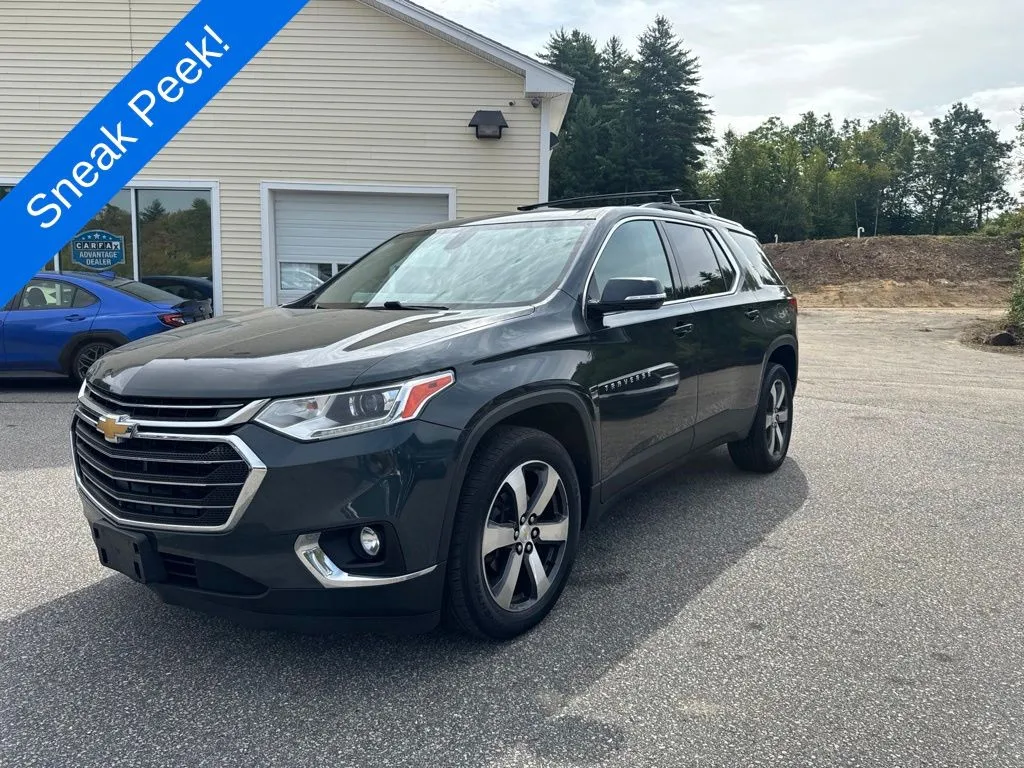 Gray 2018 Chevrolet Traverse 3LT for sale in Chichester, NH