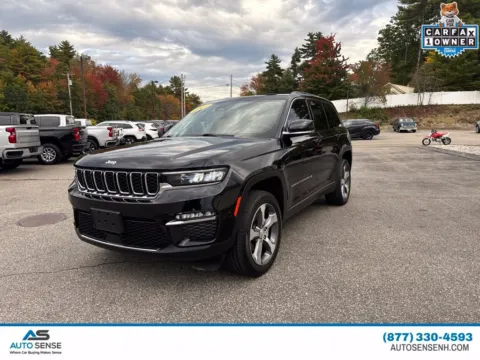Black 2023 Jeep Grand Cherokee Limited for sale in Chichester, NH