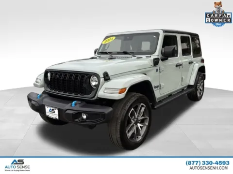 Blue 2024 Jeep Wrangler Sport S 4xe for sale in Chichester, NH