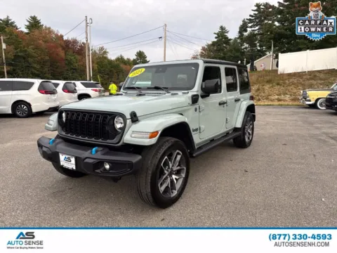 Blue 2024 Jeep Wrangler Sport S 4xe for sale in Chichester, NH