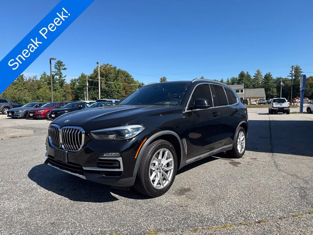 Black 2020 BMW X5 xDrive40i for sale in Chichester, NH