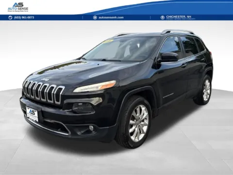 Black 2016 Jeep Cherokee Limited for sale in Chichester, NH