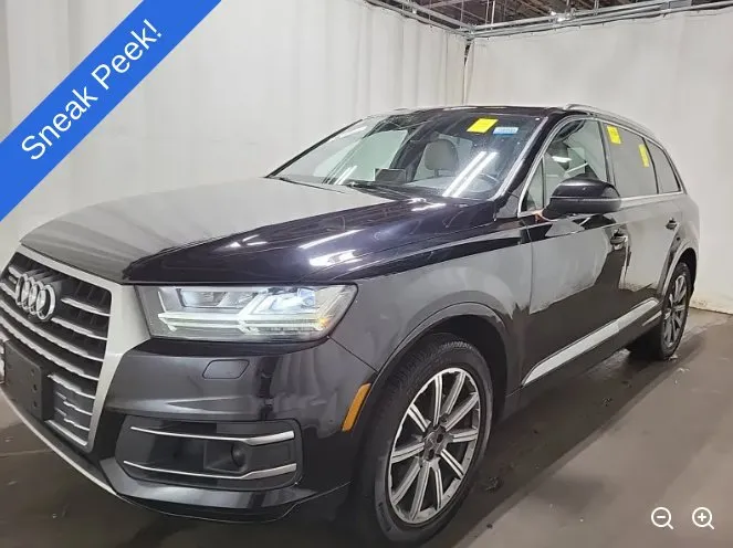 Black 2017 Audi Q7 3.0T Premium Plus for sale in Chichester, NH