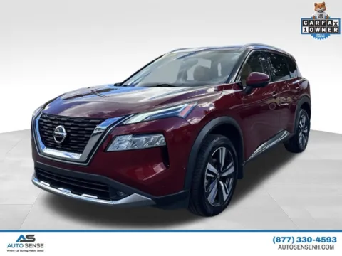 Red 2021 Nissan Rogue Platinum for sale in Chichester, NH