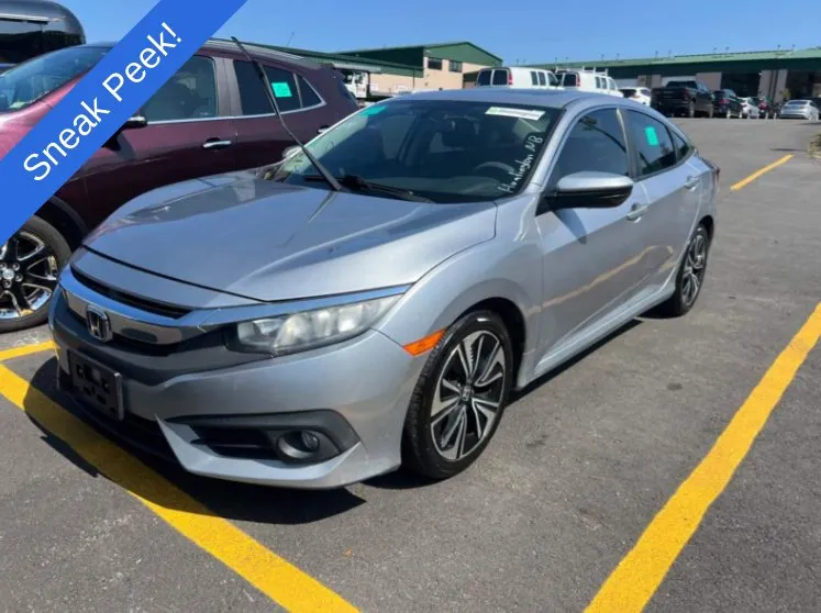 Silver 2016 Honda Civic EX-T for sale in Chichester, NH