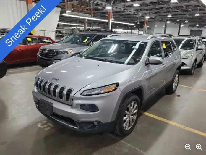 Silver 2017 Jeep Cherokee Limited for sale in Chichester, NH