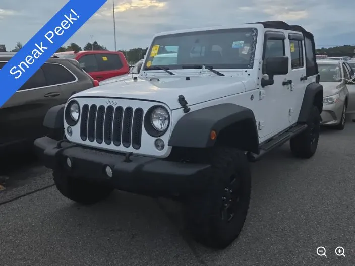 White 2018 Jeep Wrangler JK Unlimited Sport for sale in Chichester, NH