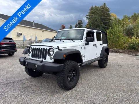 White 2018 Jeep Wrangler JK Unlimited Sport for sale in Chichester, NH