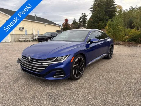 Blue 2021 Volkswagen Arteon 2.0T SEL Premium R-Line for sale in Chichester, NH