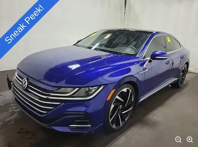 Blue 2021 Volkswagen Arteon 2.0T SEL Premium R-Line for sale in Chichester, NH