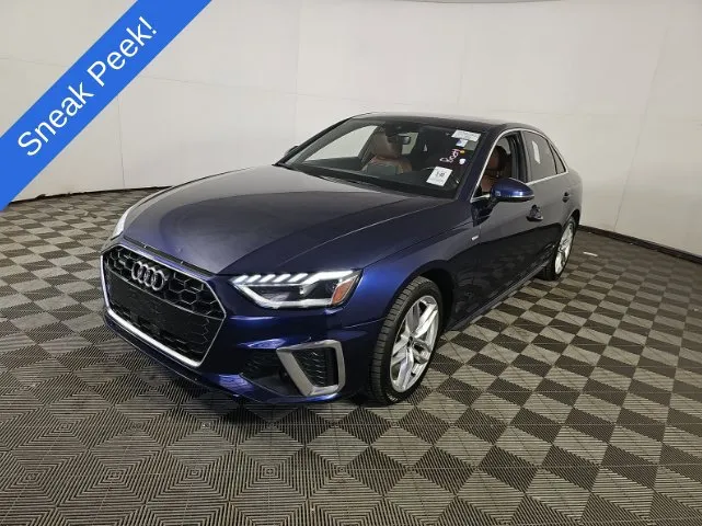 Blue 2021 Audi A4 45 S line Premium Plus for sale in Chichester, NH