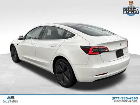 Another view of 2020 Tesla Model 3 Long Range for sale in Chichester, NH at Auto Sense North