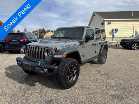 Gray 2023 Jeep Wrangler Rubicon 4xe for sale in Chichester, NH