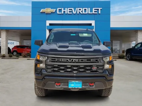 Photos of 2026 Chevrolet Silverado 1500 Custom Trail Boss for sale in Mexia, TX at Mike Terry Chevrolet GMC Mexia
