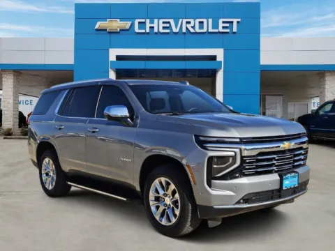 Gray 2025 Chevrolet Tahoe Premier for sale in Mexia, TX