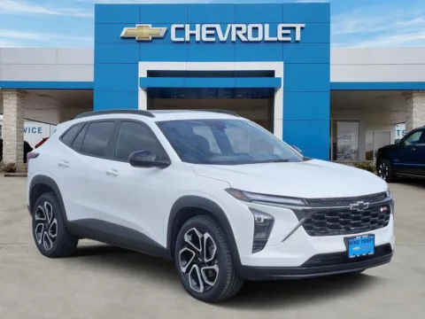 White 2025 Chevrolet Trax 2RS for sale in Mexia, TX