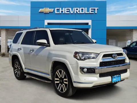 White 2017 Toyota 4Runner Limited for sale in Mexia, TX