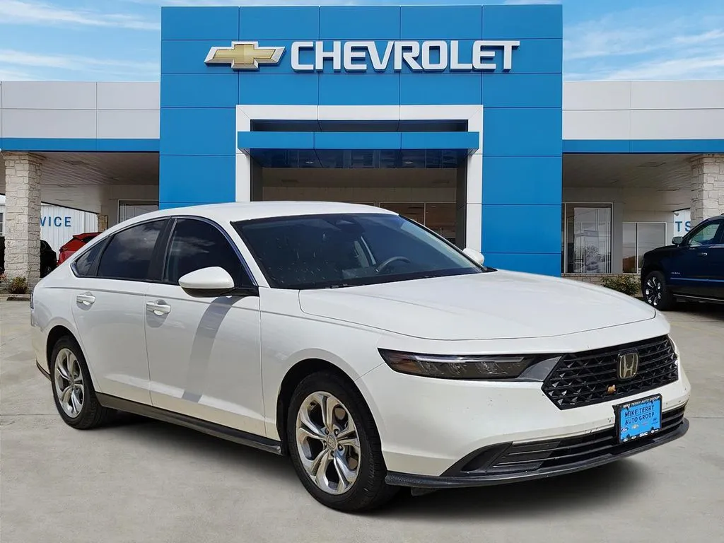 White 2024 Honda Accord LX for sale in Mexia, TX