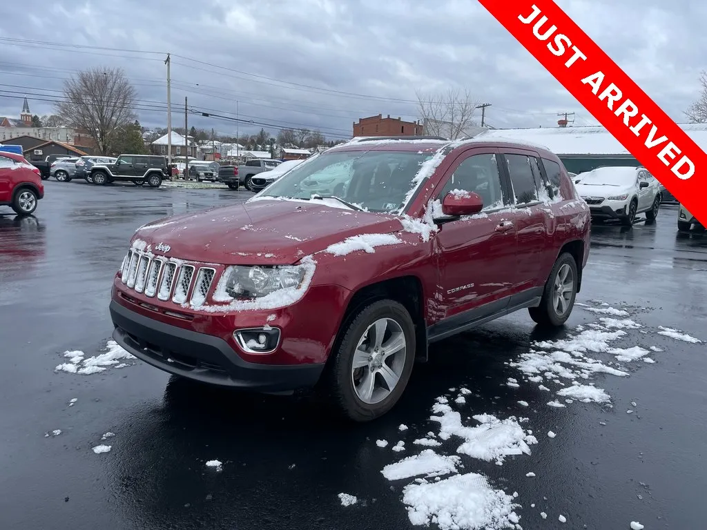 Red 2016 Jeep Compass High Altitude for sale in DuBois, PA