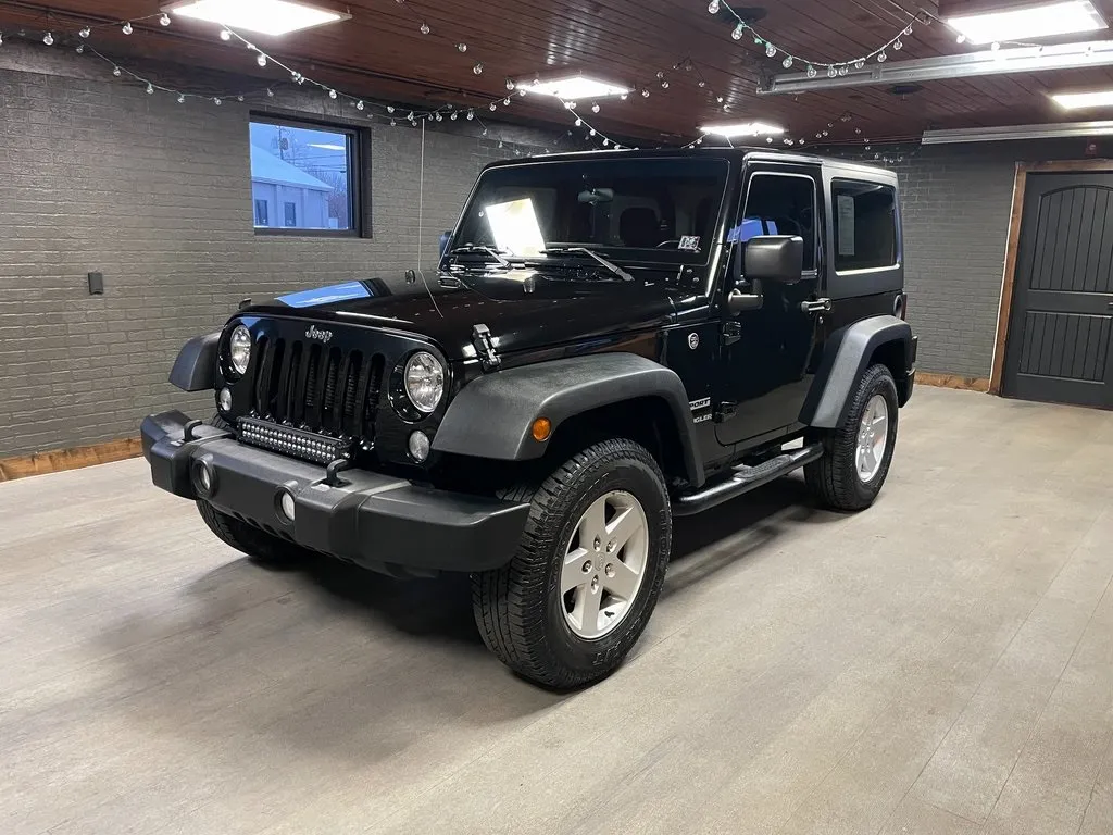 Black 2017 Jeep Wrangler Sport for sale in DuBois, PA