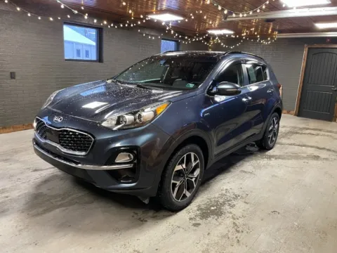 Blue 2021 Kia Sportage EX for sale in DuBois, PA