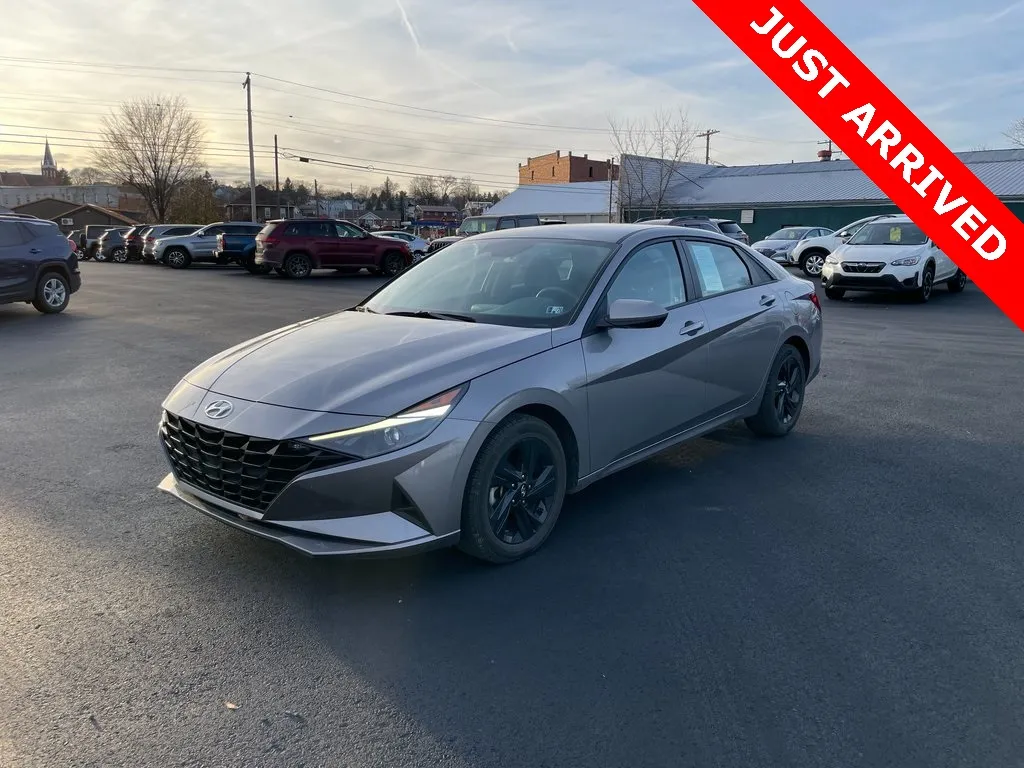 Silver 2022 Hyundai Elantra Hybrid Blue for sale in DuBois, PA